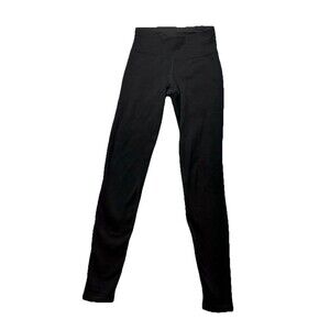 Athleta Womens Pants Black XS Altitude Stash Tight Polartec Powerstretch